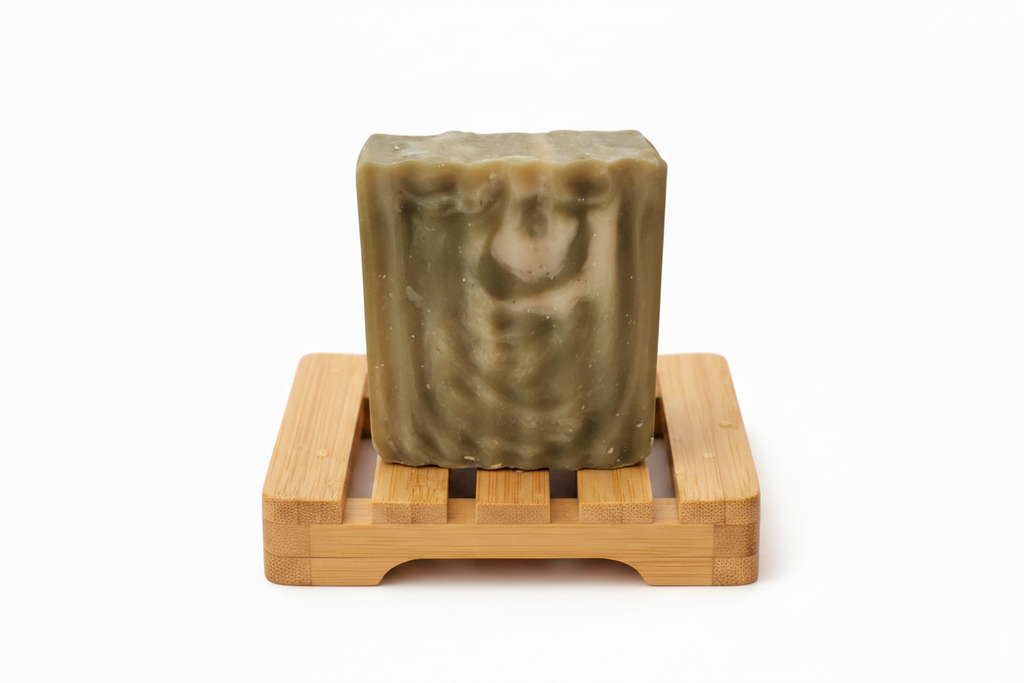Bajan Supergreen Porcelain Facial Bar - Micro-Polishing and Resurfacing