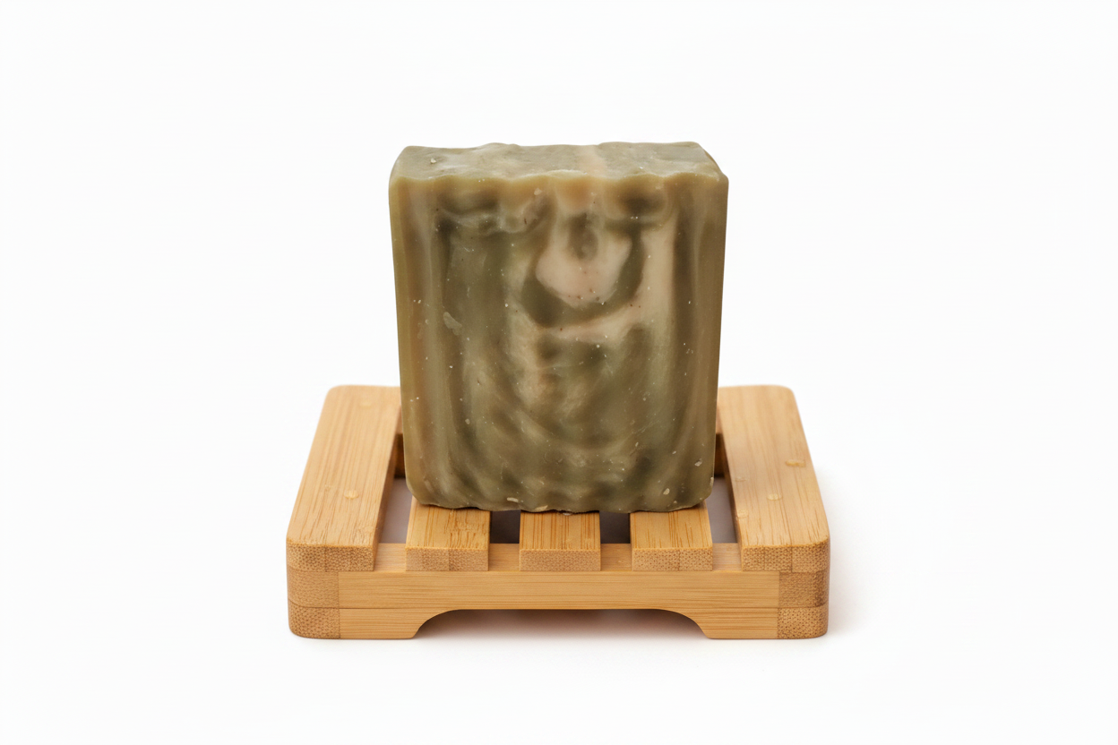 Bajan Supergreen Porcelain Facial Bar - Micro-Polishing and Resurfacing