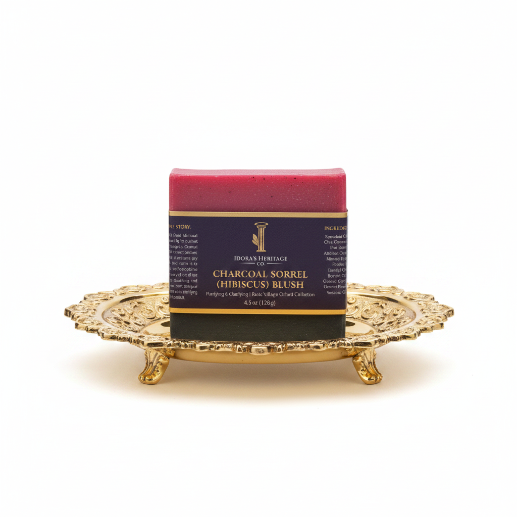 Charcoal Sorrel (Hibiscus) Blush - Purifying and Clarifying
