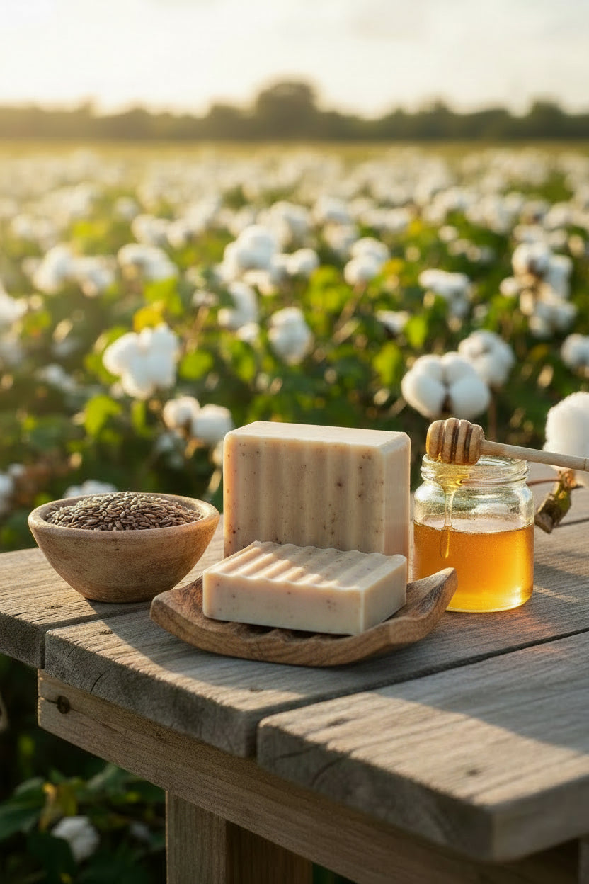 Silky Sea Island Cotton (Flaxseed and Honey for Sensitive Skin)