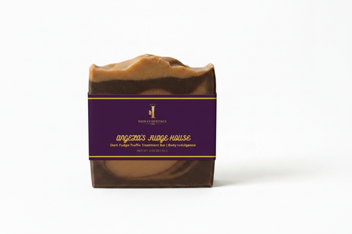 Angela's Fudge House Bar with Label