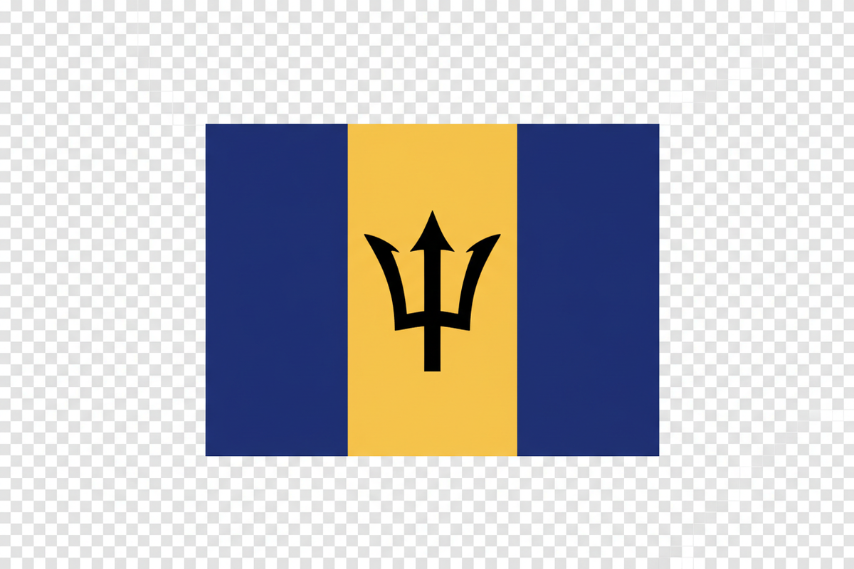 Barbados Flag