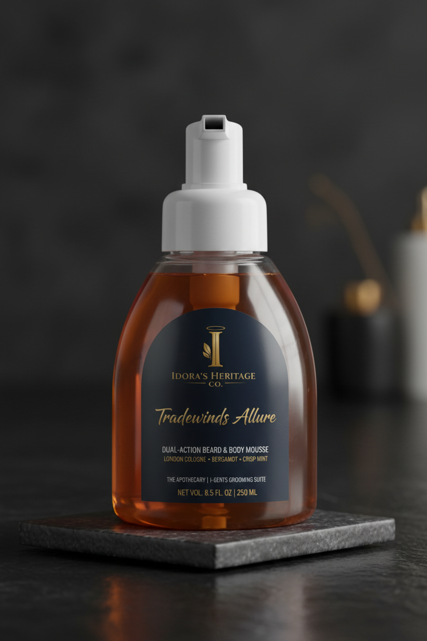 Tradewinds Allure - Gents' Dual-Action Beard & Body Mousse
